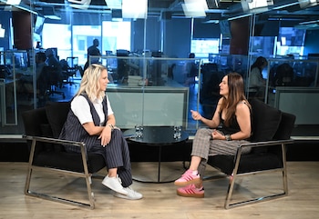 Itziar Ituño con Tatiana Schapiro