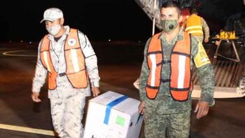 Tabasco recibió el primer lote