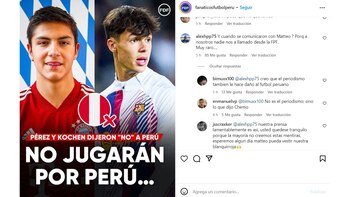 Padre de Matteo Pérez desmintió