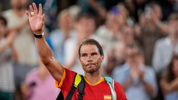 El tenista español Rafa Nadal