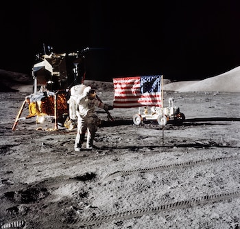 Cernan dejó las iniciales del