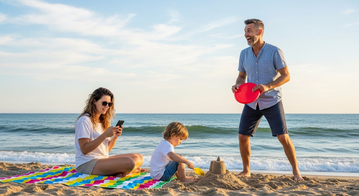 El descanso real del cerebro solo se logra desacelerando, evitando actividades excesivas y estímulos permanentes durante las vacaciones (Imagen Ilustrativa Infobae)