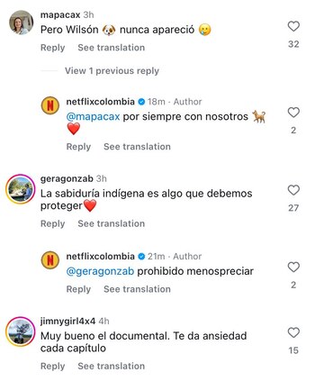 Los internautas reaccionaron el documental