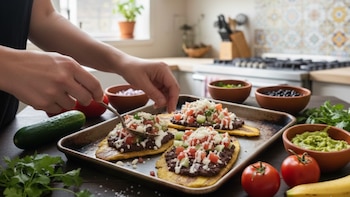 Reinventa la tostada mexicana con