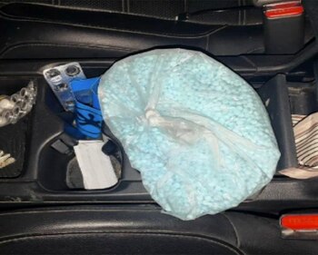 Fentanilo decomisado en carretera de