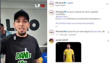 Daniel Muñoz traslada su estilo al mundo de la moda deportiva mediante colaboraciones y colecciones exclusivas - crédito @lf10.oficial/ Instagram
