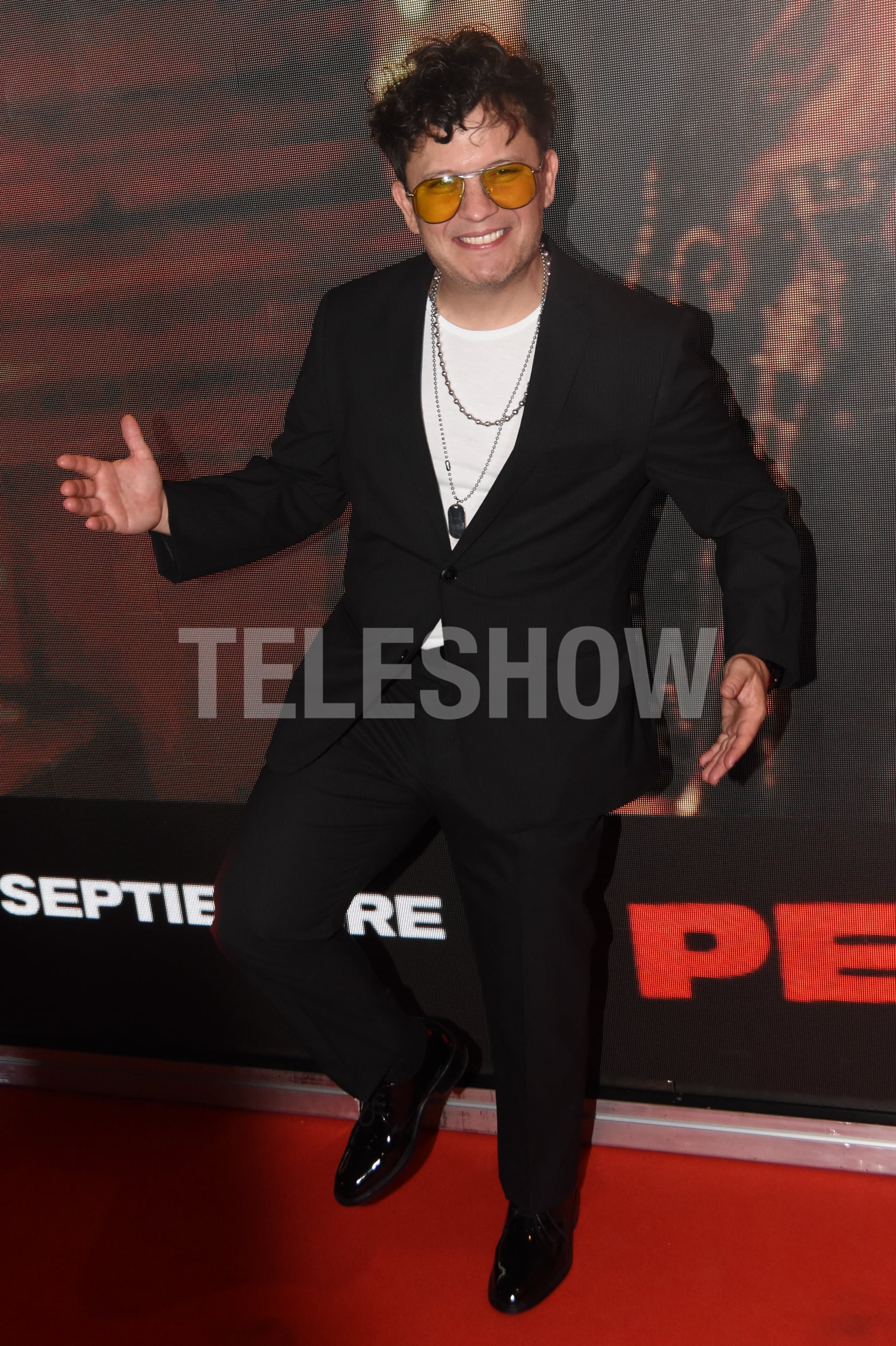Darío Lopilato, hermano de Luisana, dijo presente para acompañarla en el estreno