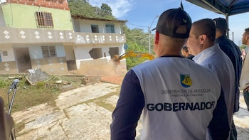 La Gobernación de Antioquia indicó que las estructuras del sector El Hoyo eran usadas por una organización delincuencial para financiar actividades criminales - crédito Gobernación de Antioquia