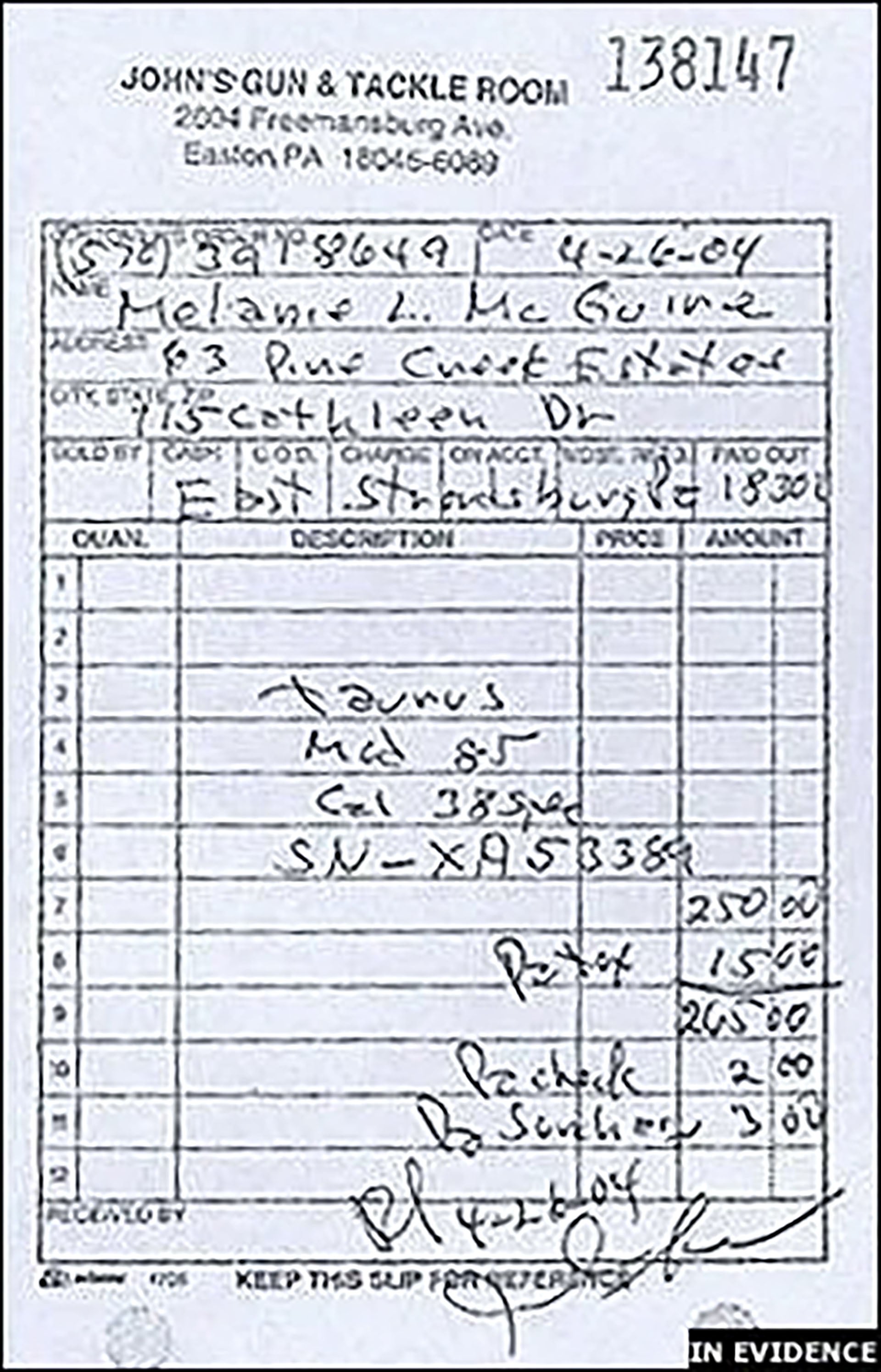 La evidencia que condenó a Melanie McGuire en el caso de la Asesina de la maleta