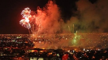 Fuegos artificiales incrementaron la contaminación