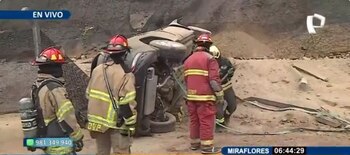 Accidente de tránsito. - Crédito: