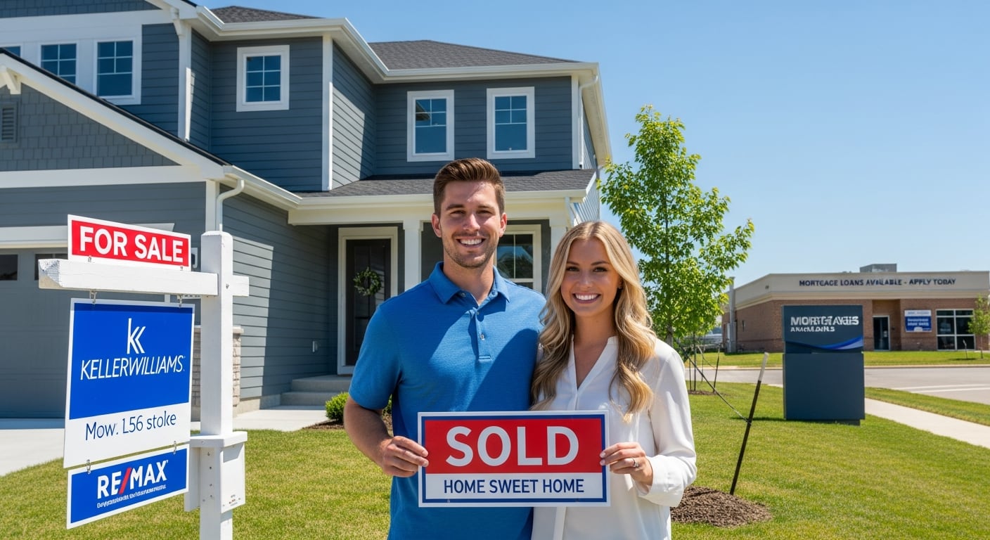 Solo el 38% de los hogares no propietarios en Estados Unidos puede pagar una primera vivienda típica, según un análisis de LendingTree (Imagen Ilustrativa Infobae)
