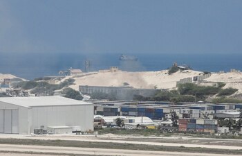 Humo que sale de los