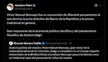 Gustavo Petro - crédito @petrogustavo/X