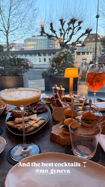 Daniela Christiansson y Maxi López comparten en redes sociales su vida familiar y lujosa en el Mandarin Oriental Geneva