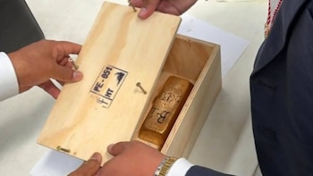 Oro incautado en operativo será