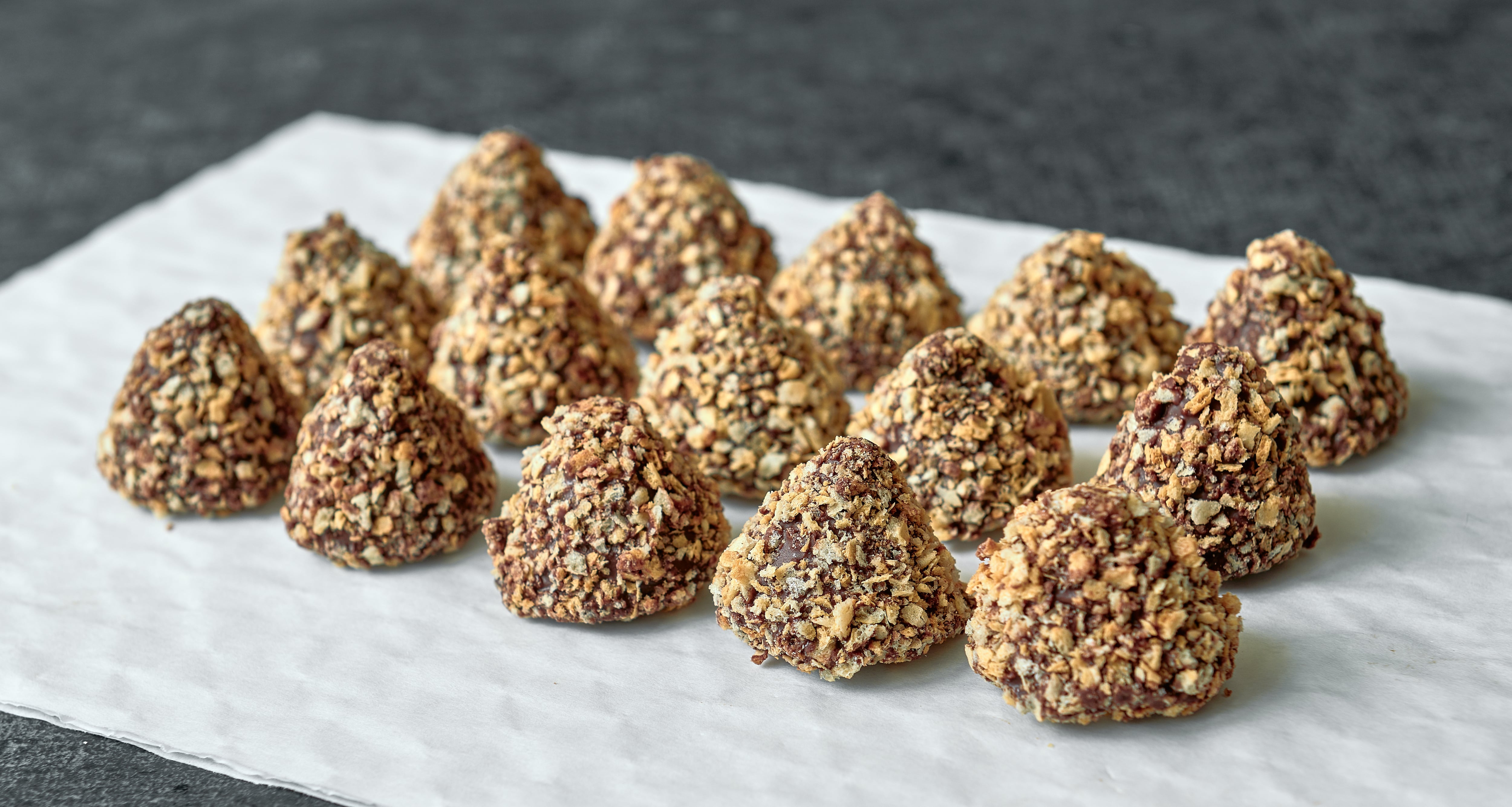 Trufas de chocolate y galletas María (Adobe Stock)