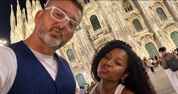 La colombiana había iniciado una relación con Marco Panichi luego de divorciarse de su esposo (también italiano, y con quien tuvo a sus dos hijos) años después, y no viajó desde Colombia a Santa Marta para irse a vivir con él como se ha difundido en varios portales y cuentas en redes sociales - crédito red social Facebook