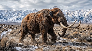 Hallaron un molar de mastodonte de 10.000 años en perfecto estado en California