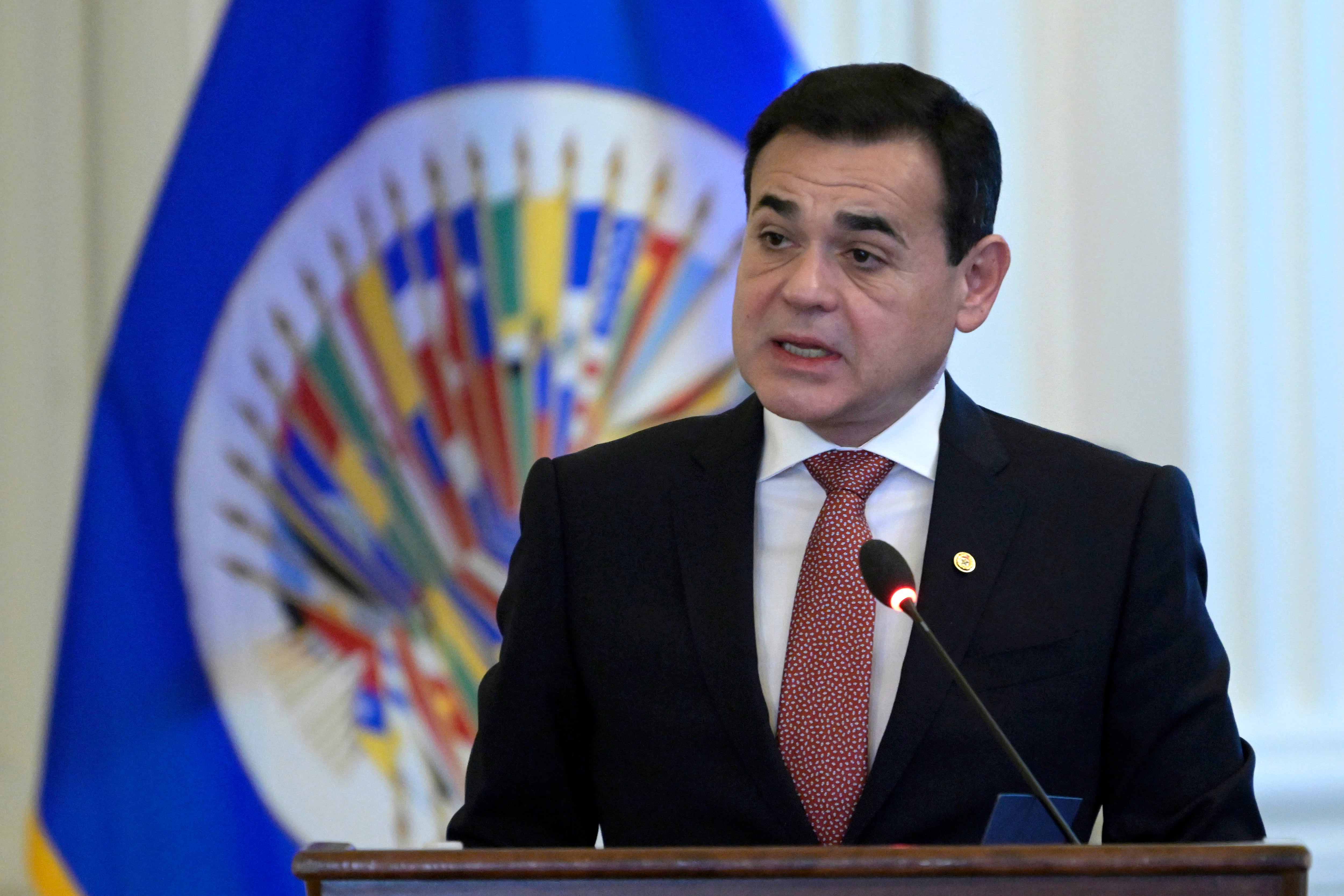 Fotografía de archivo del ministro de Relaciones Exteriores de Paraguay, Rubén Ramírez Lezcano. EFE/Lenin Nolly ARCHIVO