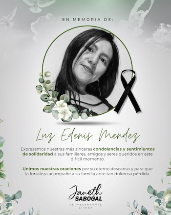 La representante María Janeth Sabogal Robles compartió esta imagen en sus redes sociales - crédito