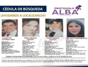 Jóvenes desaparecidos en Zacatecas (Especial)