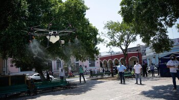 Yucatán emplea sanitización de espacios