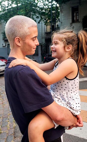 Santiago y Sofía, los hijos