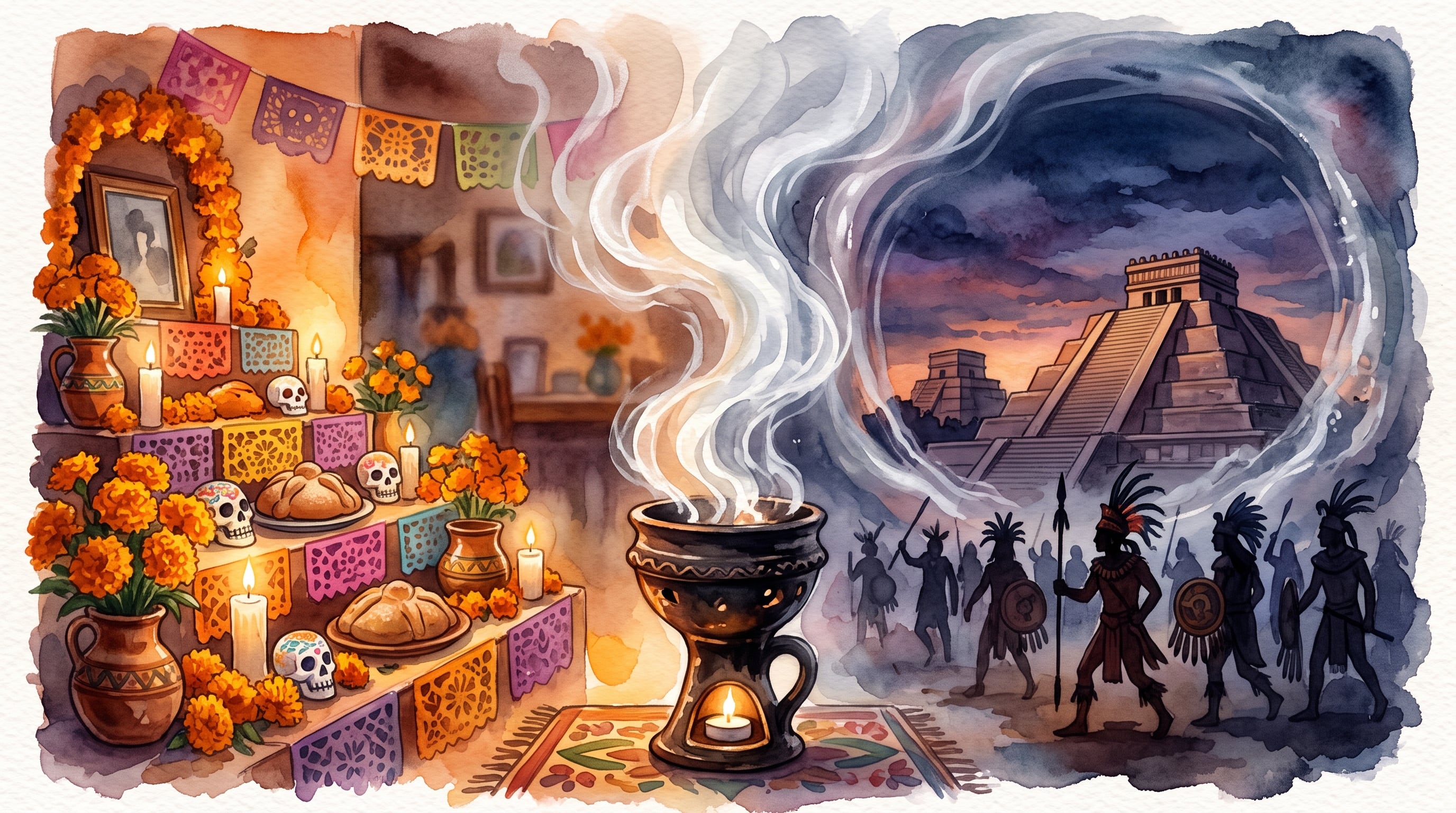 La propuesta parte de una idea poco difundida: en la cosmovisión mexica, el destino de un alma tras la muerte no era único ni azaroso. Dependía de la forma en que esa persona había fallecido. (Imagen Ilustrativa Infobae)