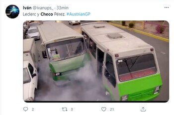 Meme de Checo Pérez