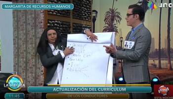 "Margarita" casi se desmaya cuando