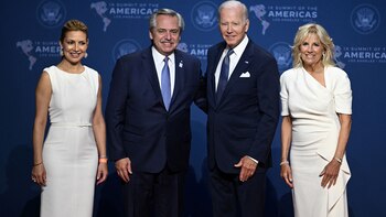 Alberto Fernández y Fabiola Yáñez