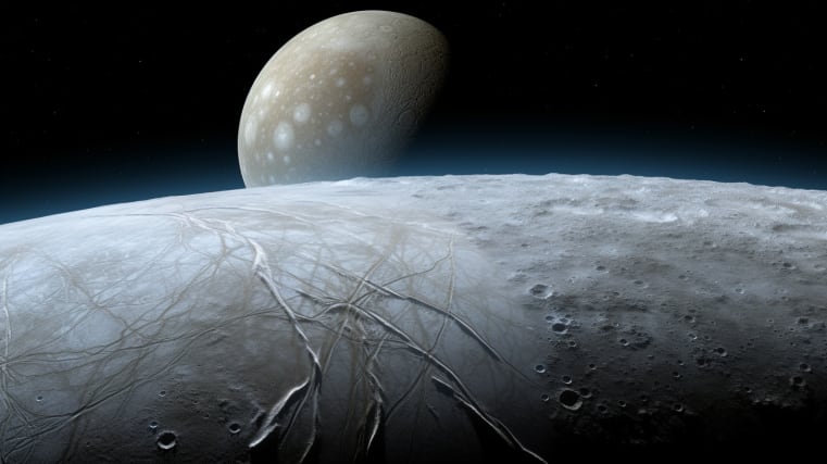 Elementos esenciales para la vida, como la circulación de minerales por placas tectónicas y la existencia de fuentes hidrotermales calientes, estarían ausentes en el océano de Europa, según los cálculos realizados (Imagen ilustrativa Infobae)