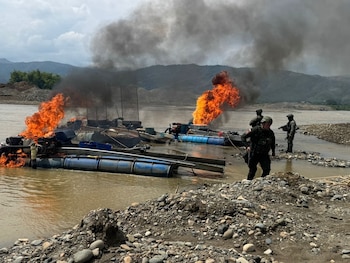 Policía, Fuerza Aérea y Fiscalía