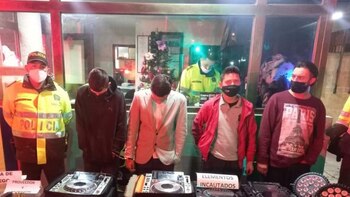 Capturan a cuatro sujetos que