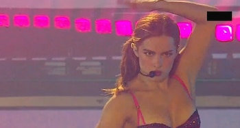 Addison Rae brilló en su