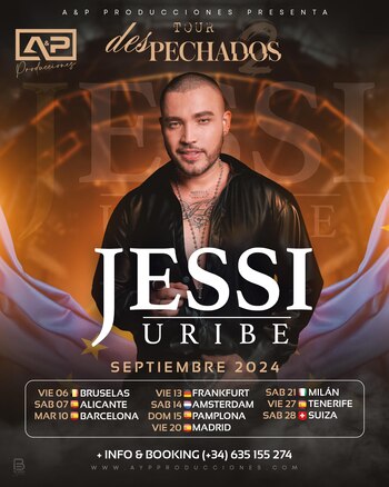 Jessi Uribe programó 10 fechas