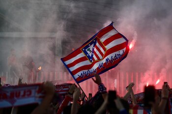 Hinchas del Atlético de Madrid