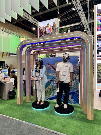 El stand panameño presentó experiencias