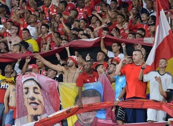 Una pelea entre hinchas del