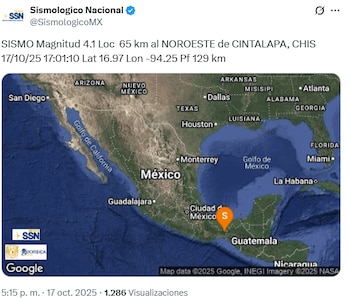 El SSN informó sobre un