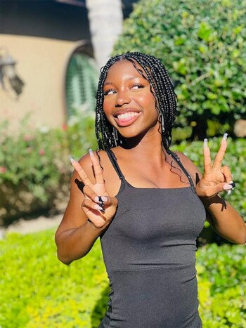 Madison Atkinson, de 15 años,