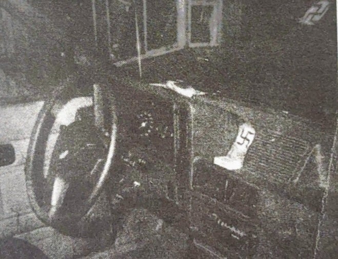 Un neonazi uruguayo con una enfermedad mental había dado varias señales de lo que se podía mentir (El Loco de la Bandera)