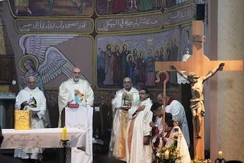 El cardenal Pierbattista Pizzaballa, patriarca