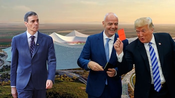 Preocupación real: España da por perdida la final del Mundial 2030 si Trump intercede por Marruecos, al que la FIFA llena de elogios