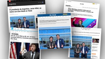 La visita de Javier Milei