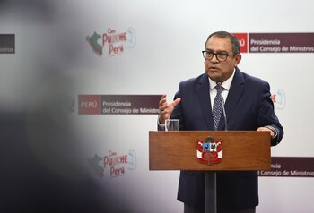 Alberto Otárola en una fotografía