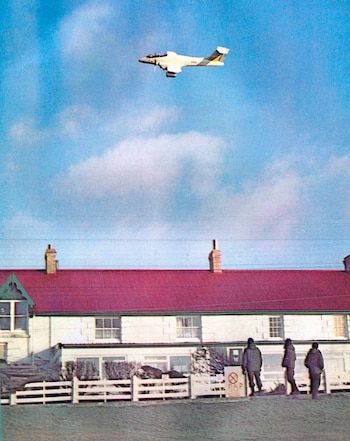 En vuelo bajo sobre Puerto