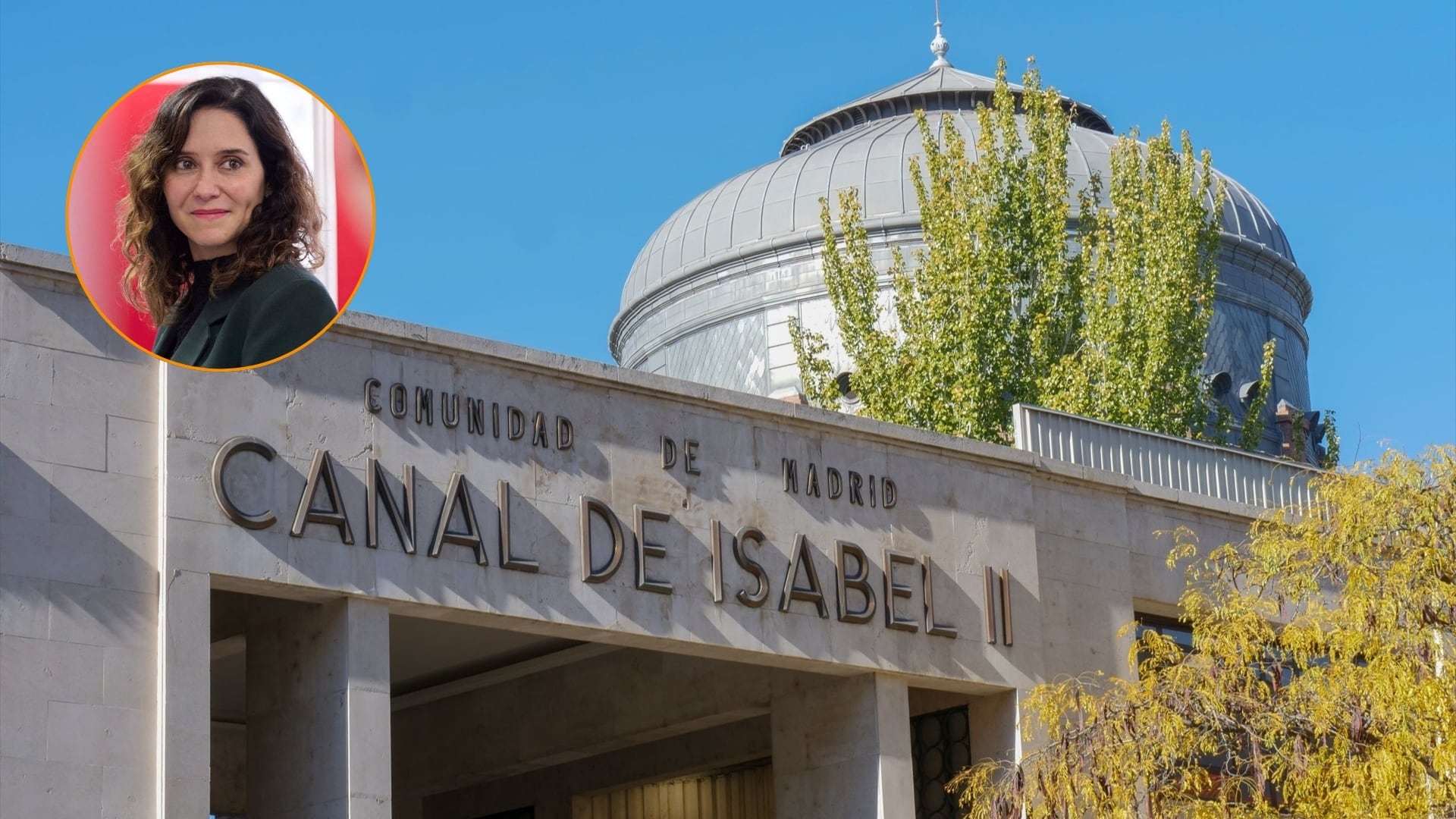 La sede del Canal de Isabel II, en Madrid