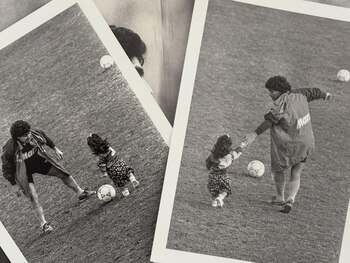 Para acompañar sus palabras, Gianinna